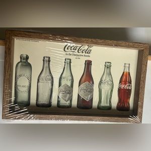 Brand new Coca Cola wall hanging plaque